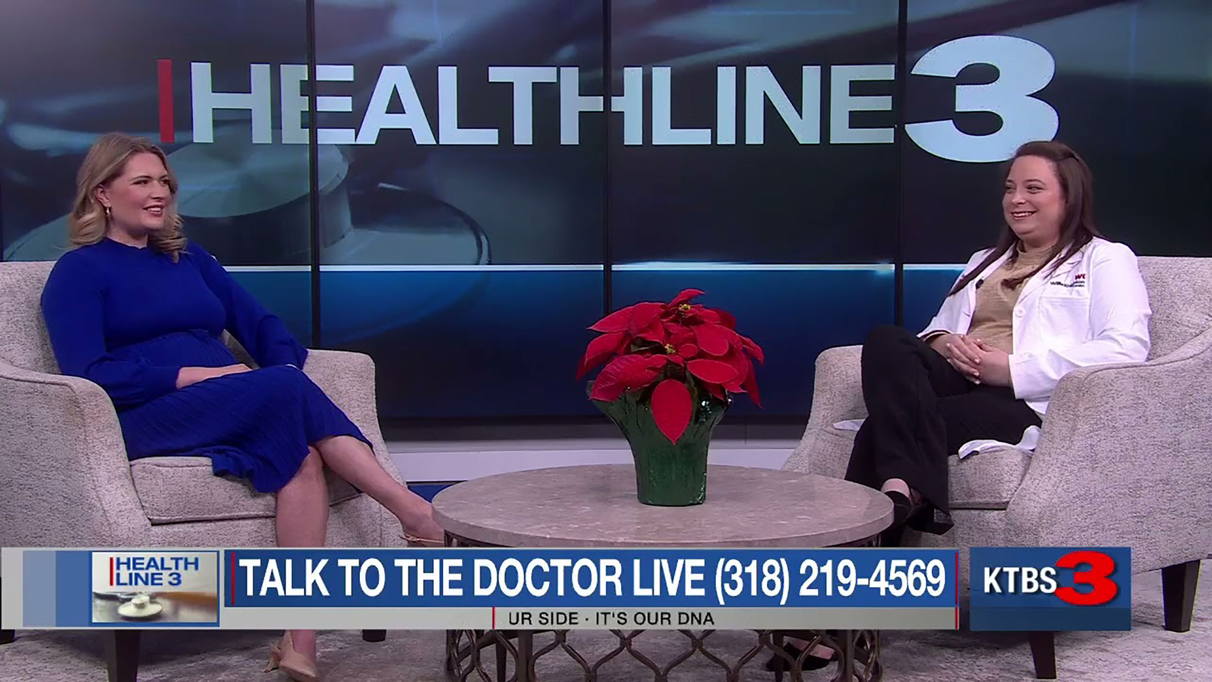 Dr. Alana M. Hofmann discusses abdominal transplant surgery and more on KTBS Healthline 3