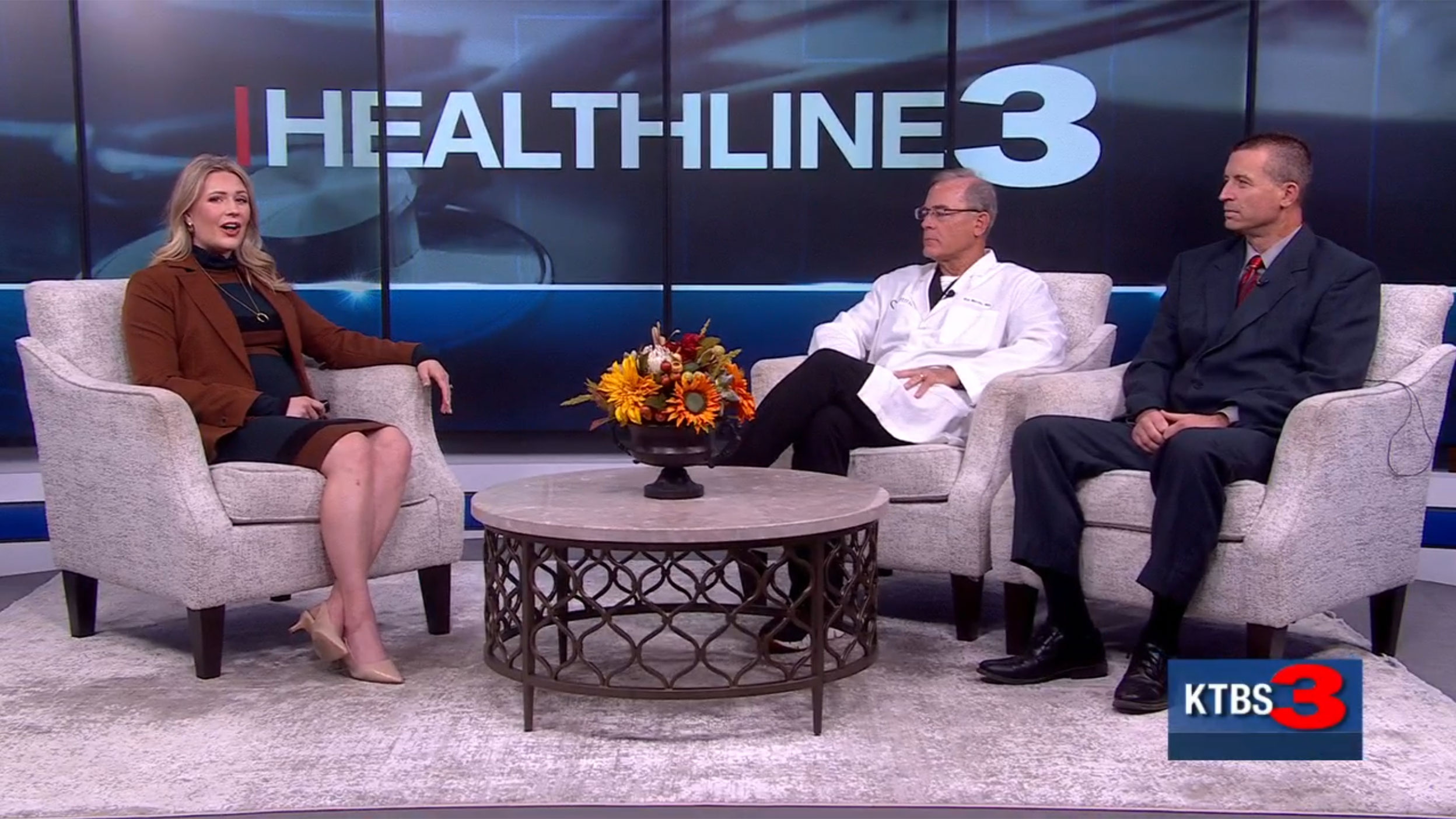 Dr. Robert T. Martin, MD and Jarrod Mitchell discuss cardiac rehab on KTBS Healthline 3