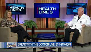 Dr. William B. Eaves, II discusses a variety of cardiology related topics on KTBS Healthline 3