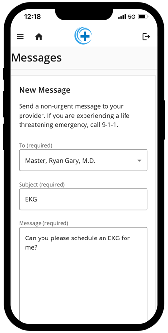 Message Your Provider