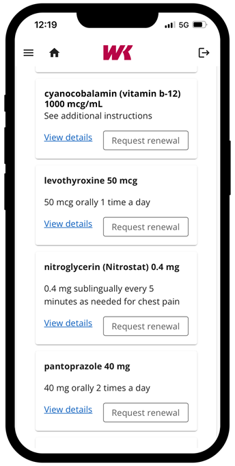 Refill Prescriptions