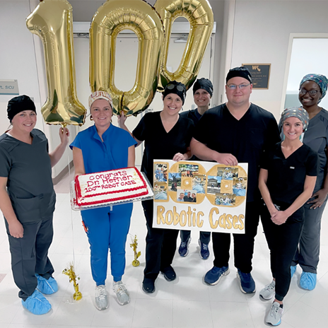 Matthew Hefner, MD, Performs 100th Robotic Spine Surgery with Globus ExcelsiusGPS®