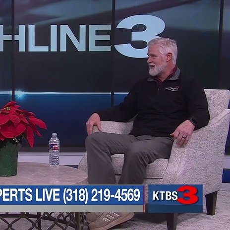 Brian Rockett discusses preventing winter sports injuries on KTBS Healthline 3