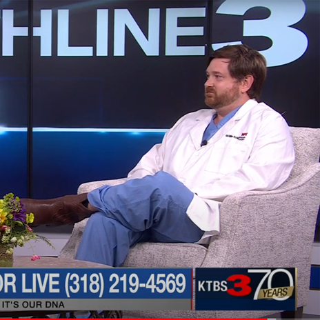 Dr. Ross D. Brockman discusses TMJ on KTBS Healthline 3